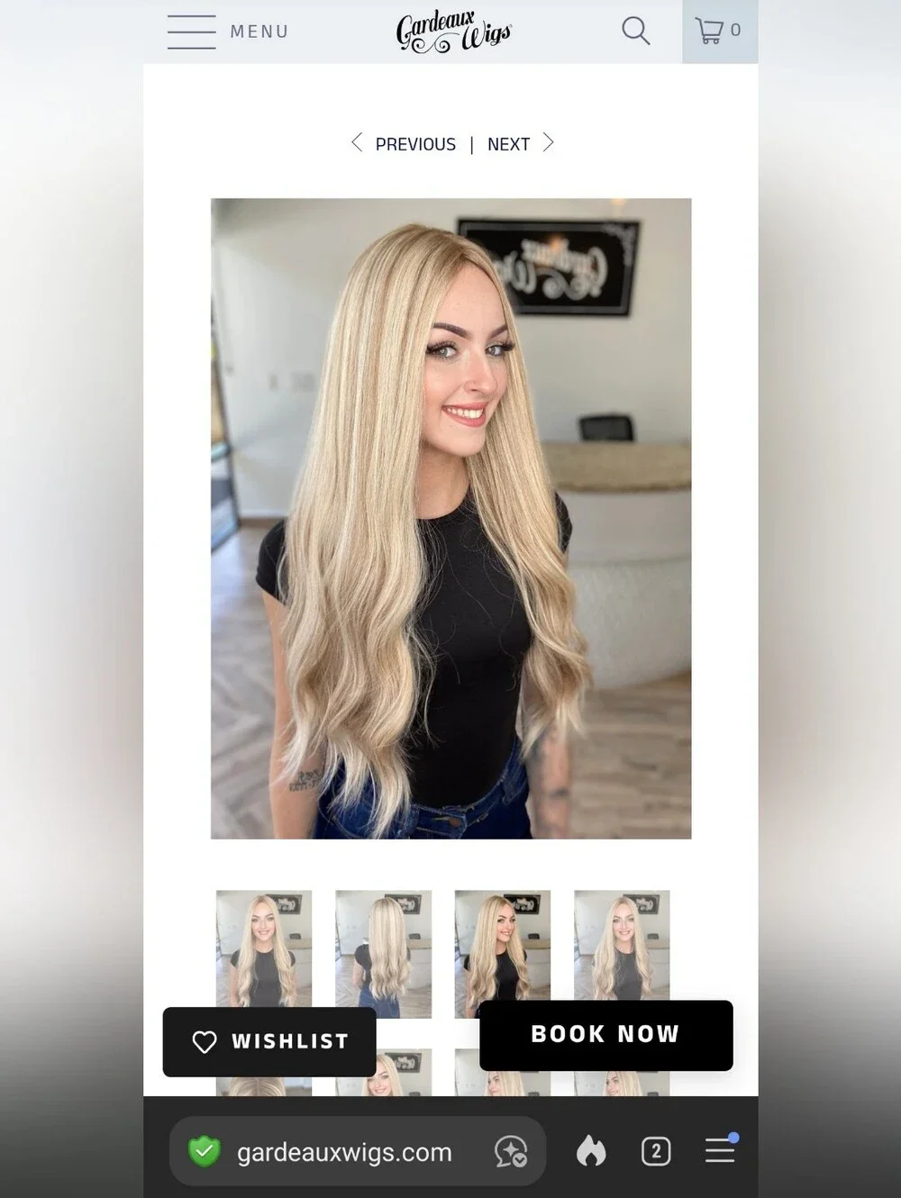 Gardeaux Wigs Topper Rooted Blonde 24 In Long 8x8 Cap 100% Human Hair Silk Top